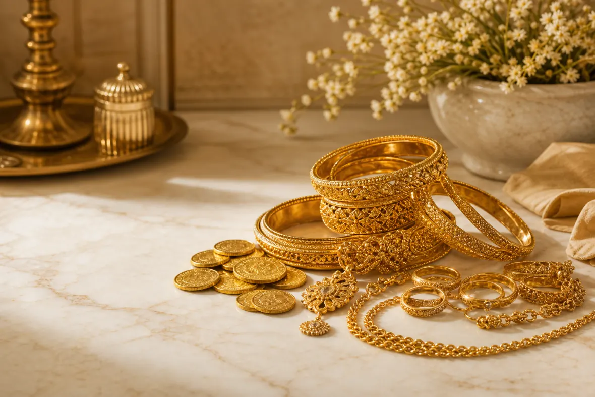 Gold jewelry