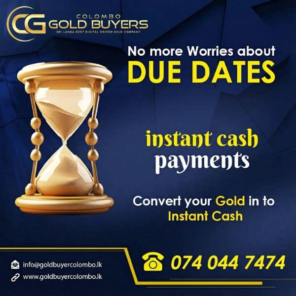 Fast and secure gold to cash service